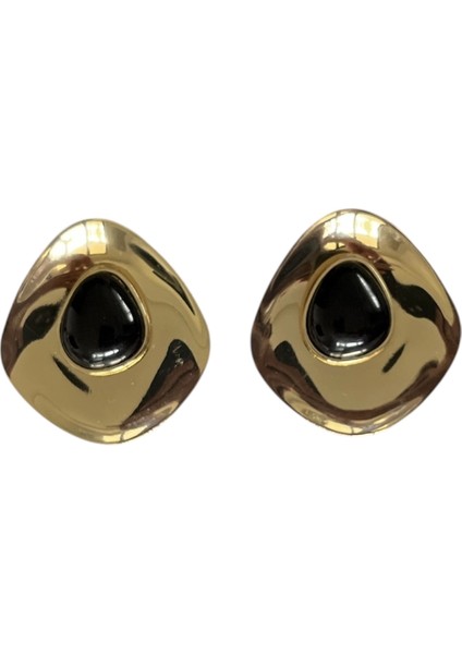 Gold Rosin Küpe
