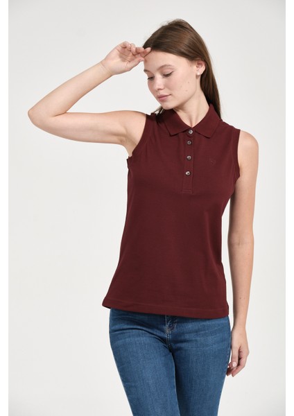 Kadın Regular Fit Kolsuz Polo fiyatları