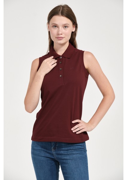 Kadın Regular Fit Kolsuz Polo modelleri
