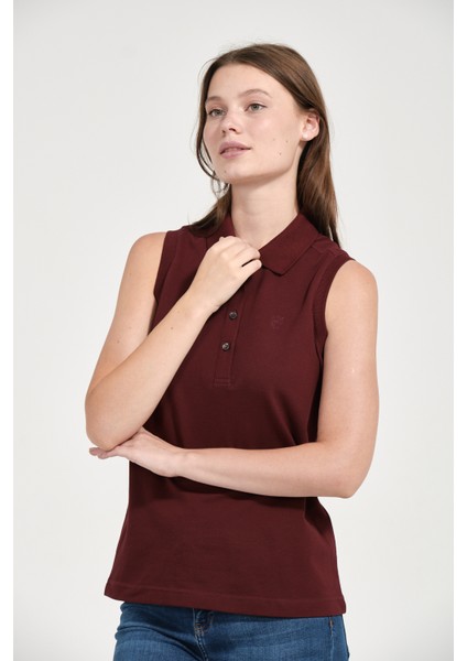 Kadın Regular Fit Kolsuz Polo fırsatları