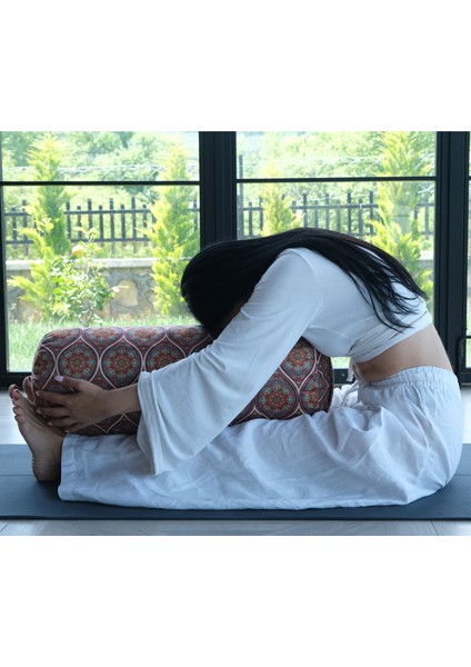 Silindir Yoga Minderi (Bolster) – Meditasyon ve Yoga Destek Yastığı Mandala Desenli fiyatları