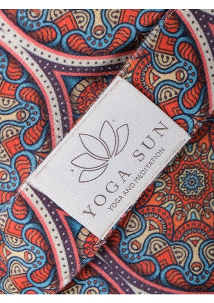 Silindir Yoga Minderi (Bolster) – Meditasyon ve Yoga Destek Yastığı Mandala Desenli fırsatları