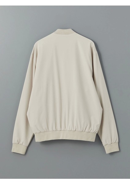 Xsıde Bej Standart Kalıp Kolej Yaka Erkek Bomber Mont