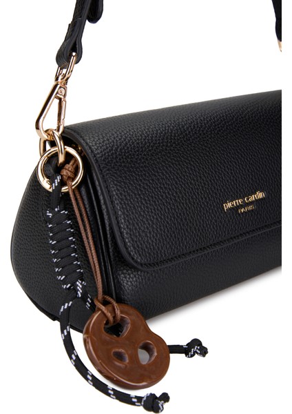 Kadın Siyah Dokulu Deri Çapraz Çanta 05PO25Y9638-DKD S modelleri