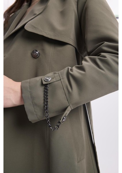 Zincir Detaylı Trençkot 13560 fiyatları