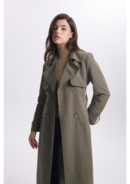 Zincir Detaylı Trençkot 13560 fırsatları