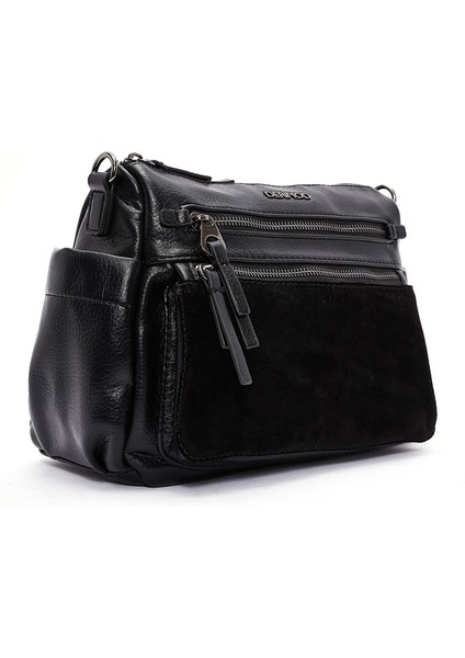 Kadın Siyah Uzun Askılı Çapraz Çanta 25WBD246414 indirimleri