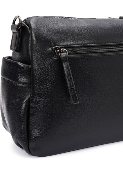 Kadın Siyah Uzun Askılı Çapraz Çanta 25WBD246414