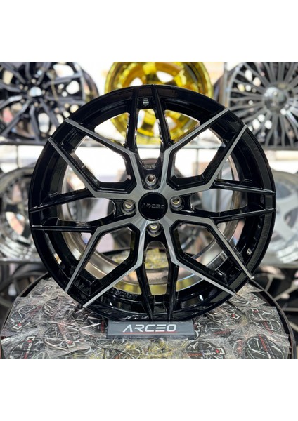 17'' 4X100 Arceo Valencia Black Diamond Jant Modeli fiyatları