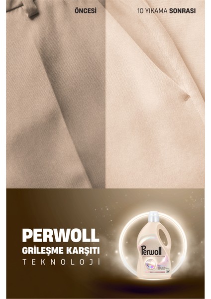 Sıvı Çamaşır Deterjanı 4×2.97 l 216 Yıkama Beyaz ve Renkli Çamaşırlar İçin Uzun Süre Tazelik modelleri