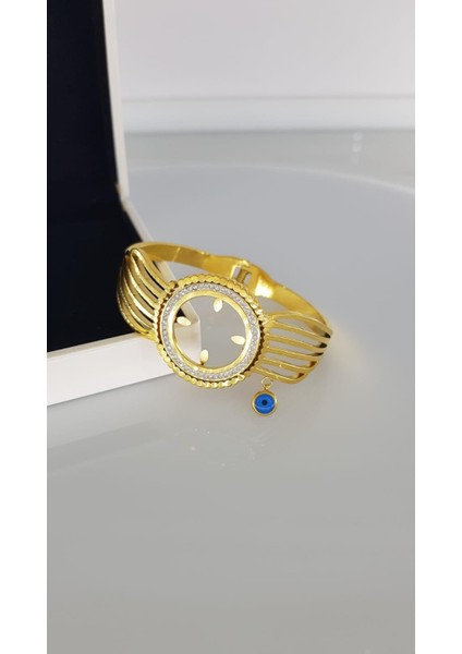 Yarım Altın Uyumlu Kelepçe C091-1 kararmaz yarım altın takılan