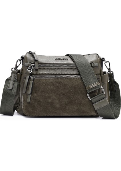 Kadın Yeşil Uzun Askılı Çapraz Çanta 25WBD246414