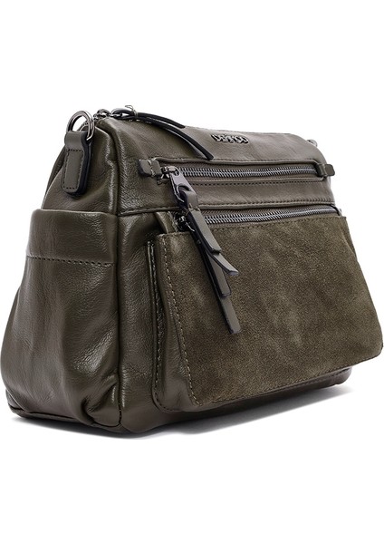 Kadın Yeşil Uzun Askılı Çapraz Çanta 25WBD246414 indirimleri