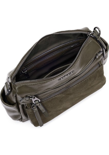 Kadın Yeşil Uzun Askılı Çapraz Çanta 25WBD246414