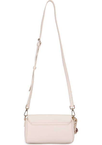 Kadın Vizon Dokulu Deri Çapraz Çanta 05PO25Y9638-DKD V