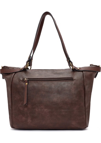 Kadın Kahverengi Uzun Askılı Kol Çantası 25WBD247614 fırsatları