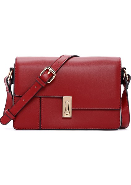 Kadın Bordo Uzun Askılı Çapraz Çanta 25WBD281918