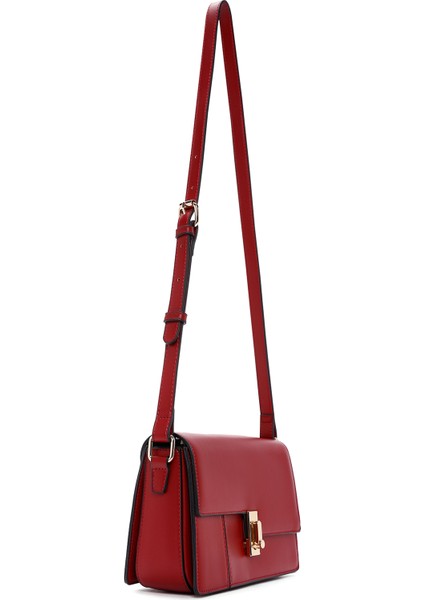 Kadın Bordo Uzun Askılı Çapraz Çanta 25WBD281918