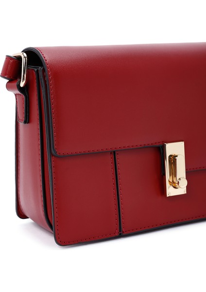 Kadın Bordo Uzun Askılı Çapraz Çanta 25WBD281918