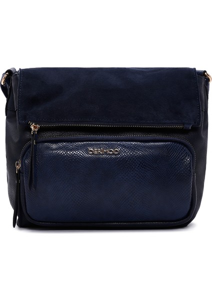 Kadın Lacivert Uzun Askılı Baskılı Çapraz Çanta 25WBD246814 modelleri