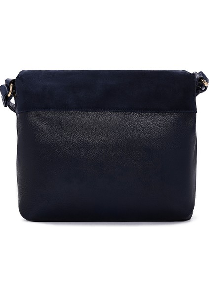 Kadın Lacivert Uzun Askılı Baskılı Çapraz Çanta 25WBD246814 fırsatları