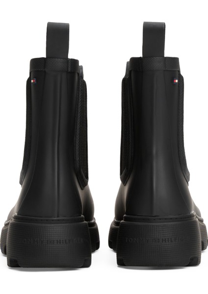 Siyah Kadın Yağmur Çizmesi FW0FW08637 fırsatları