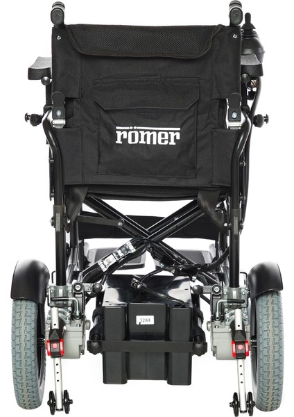 Römer Akülü Tekerlekli Sandalye | Katlanabilir Güçlendirilmiş ŞASE,320W Motor ve Ergonomik Yapı R105