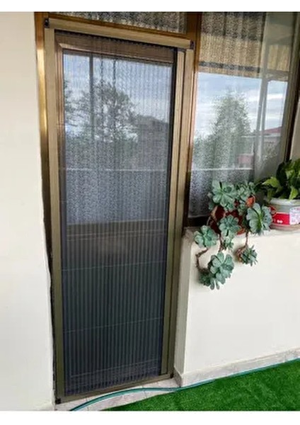 Plise Pileli Sürgülü Sineklik 0-90 x 0-210 Cm(Çelik Kapı, Ahşap Kapı ,pimapen Kapı )Pilise fırsatları