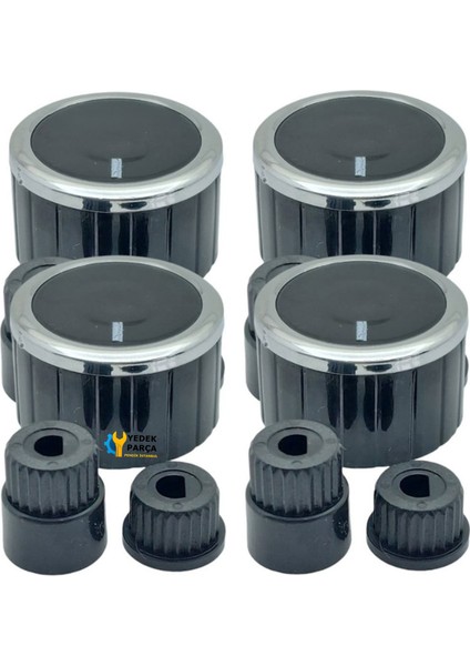 Bosch Düğme 4 Lü Takımı Ankastre Set Üstü Ocak Düğmesi