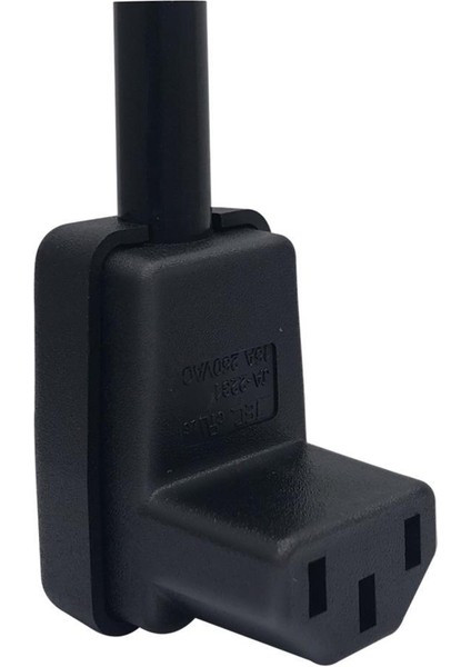 C13 90 Derece Iec 320 C13 Dişi Fiş 15A/250V Tel Adaptör Konnektörü (Yurt Dışından) fırsatları