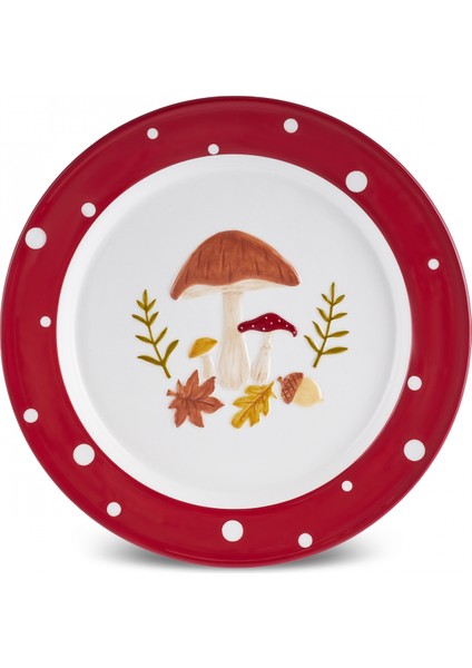 Cozy Mantar Servis Tabağı 26 cm