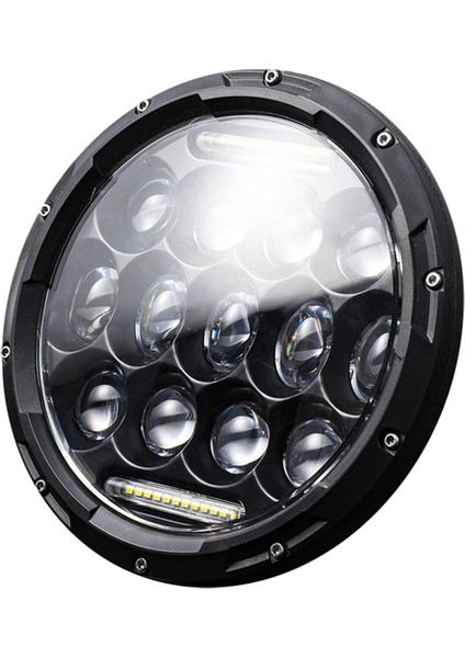 7 Inç H4 Soketli Kısa-Uzun ve Gündüz Ledi Özellikli Off Road, Motosiklet Ledi (1 Adet)