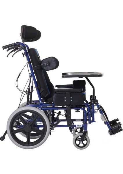 Römer Spastik Özellikli Manuel Tekerlekli Sandalye | Sırt Yatar, Ayak Kalkar, Tilt Mekanizmalı R258 fiyatları
