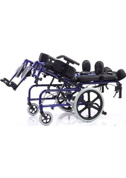 Römer Spastik Özellikli Manuel Tekerlekli Sandalye | Sırt Yatar, Ayak Kalkar, Tilt Mekanizmalı R258 fırsatları