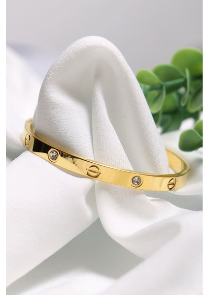 Gold Taşlı Kelepçe 6 mm – 19 cm fırsatları