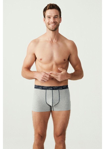 Erkek Lacivert-Kırmızı-Gri Melanj 3 Lü Kutulu Boxer - Çoklu Renk - BCP1.80G33X6O-L fiyatları