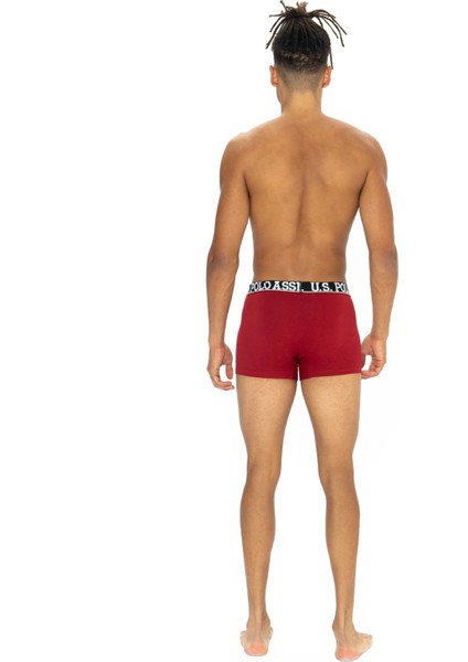 Erkek 3&#039; Lü Kutulu Bordo-Siyah-Antrasit Boxer - Çoklu Renk - BCP1.80I53B3U-M