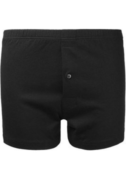 Erkek Boxer 1 Düğmeli %100 Pamuk 2&#039;LI Set Halinde Siyah - Siyah - Bcp1.adyrıhanqbox-Sı-S indirimleri
