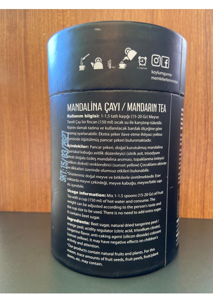 Mandalina Çayı Gerçek Meyve Taneli 250G modelleri