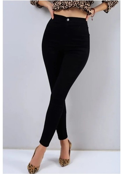 Solmayan Siyah Süper Skinny Toparlayıcı Jean Kot Pantolon fiyatları