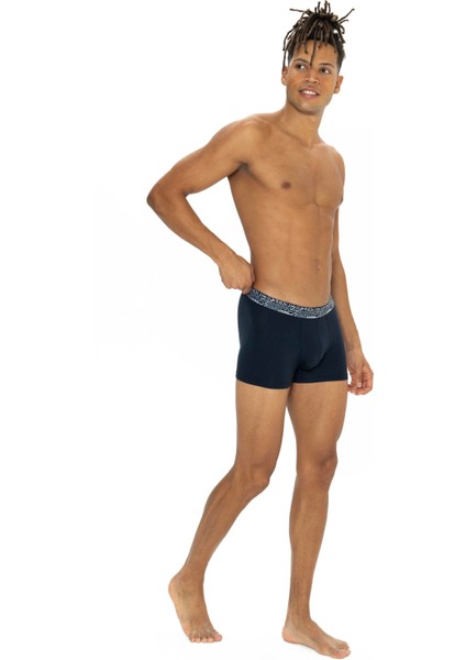 Erkek 3&#039; Lü Siyah-Lacivert-Gri Kutu Set Boxer - Çoklu Renk - BCP1.80U54Z3E-L indirimleri