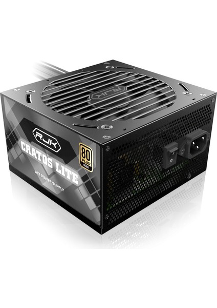 Cratos Lite 850W 80+ Gold Atx 3.1 Pcıe 5.1 Siyah Güç Kaynağı (0R30B00037)