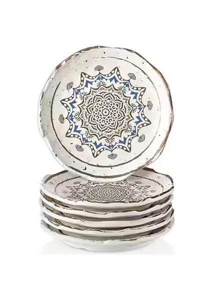 43016.CW.CAS - Norma Casablanca 4'lü Yuvarlak Tabak Seti 16 Cm, Thermoset Melamin fiyatları