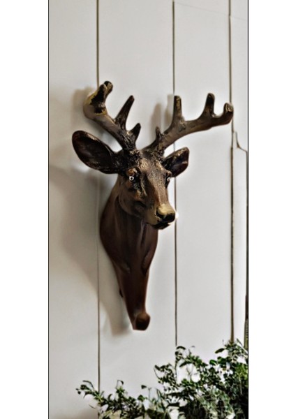 Kahverengi Geyik Duvar Dekoru ve Askılık fiyatları