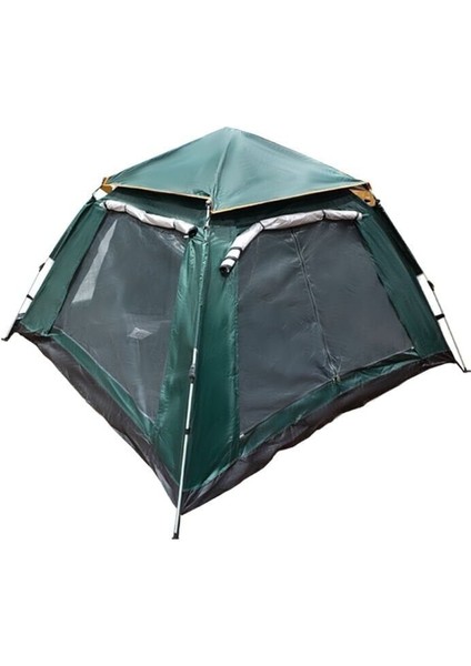 S. Dft 4 Kişilik Otomatik Çadır 2,4X2,4X1,55M - Yeşil fiyatları