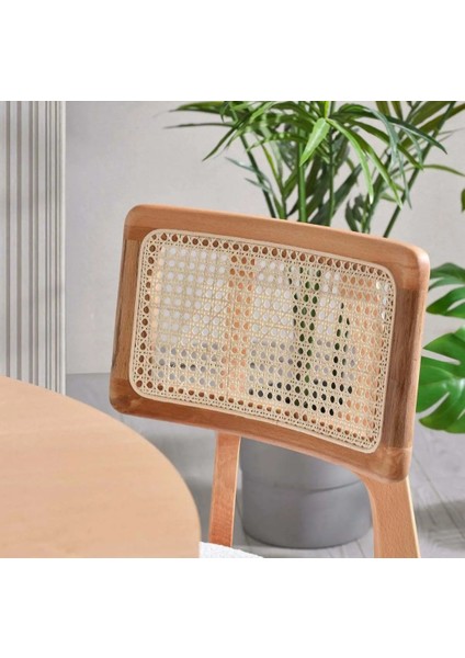 Ahşap Zion Hasırlı Mutfak ve Salon Sandalyesi 1 adet sandalye modelleri