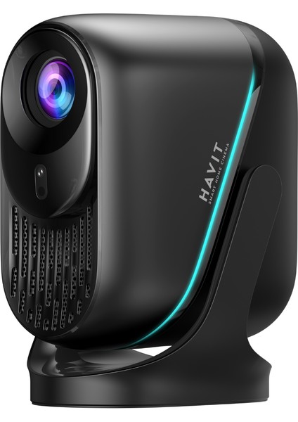 PJ220 Pro Akıllı Projeksiyon Cihazı – 1080P, Android Tv 13.0, 250 Ansı Lümen, Oto Odaklama