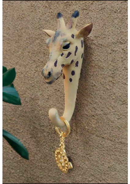 Zürafa Duvar Dekoru ve Askılık Çanta, Anahtar Askılığı