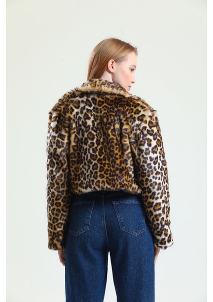 Ingiliz Yaka Crop Kürk Ceket fiyatları