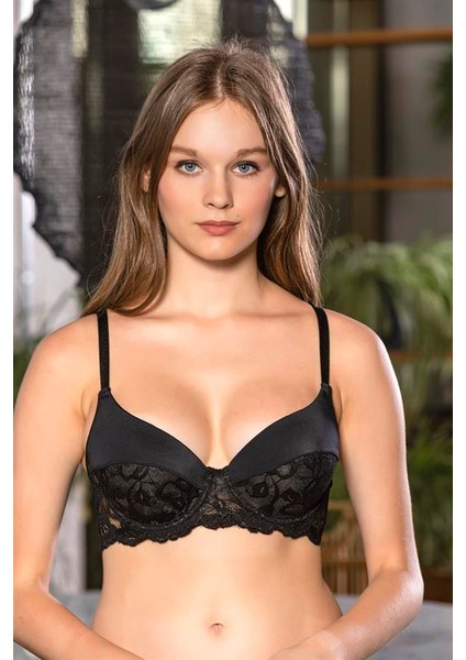 Dantel Detaylı Sütyen Siyah (MGP1130) fiyatları